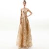 sparkly gold prom dress 1164-002