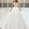 Spaghetti Strap wedding dress 1211-003