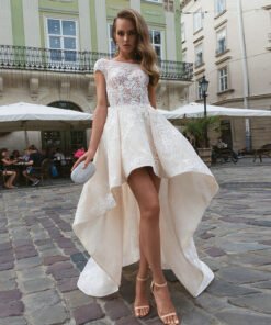 high low wedding dress 899-001