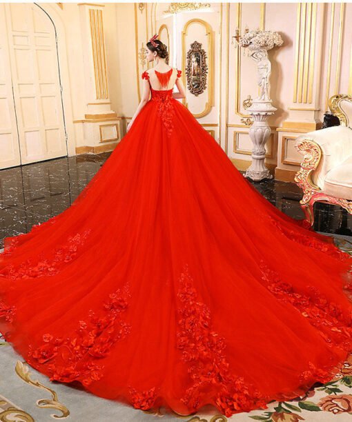 red wedding gowns 1196-001