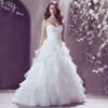 strapless ball gown wedding dress 1200-002