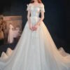 sweetheart a line wedding dress 1208-003