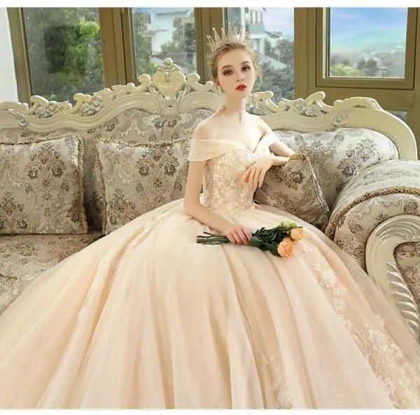 wedding dress with flowers 1197-008