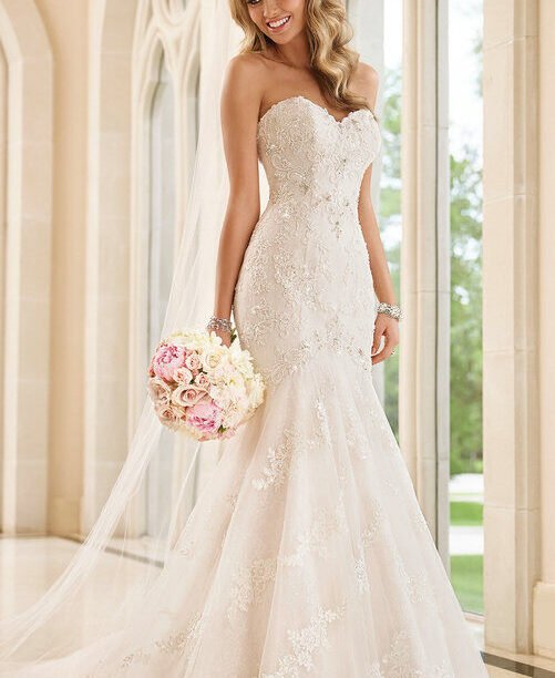 sweetheart mermaid wedding dress 1212-003