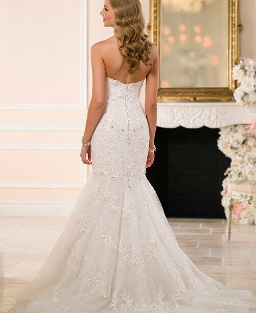 sweetheart mermaid wedding dress 1212-004