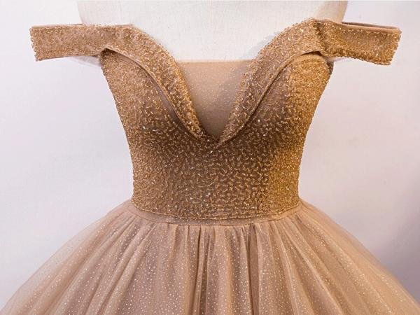 off the shoulder quinceanera dress 1216-002