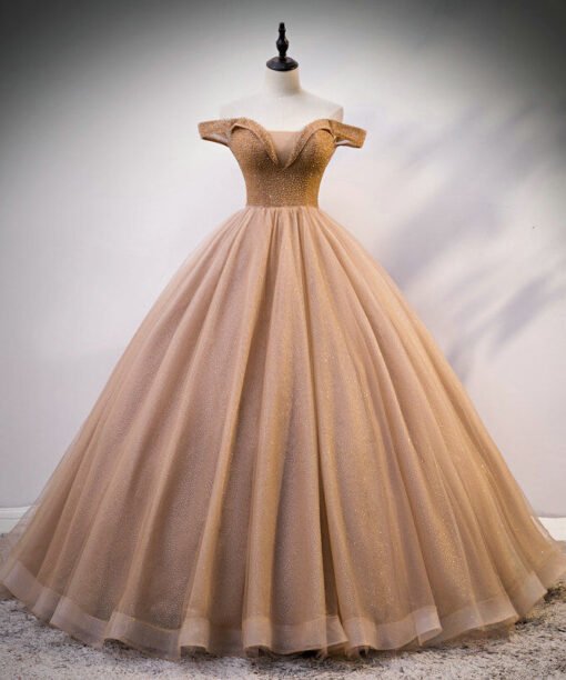 off the shoulder quinceanera dress 1216-004