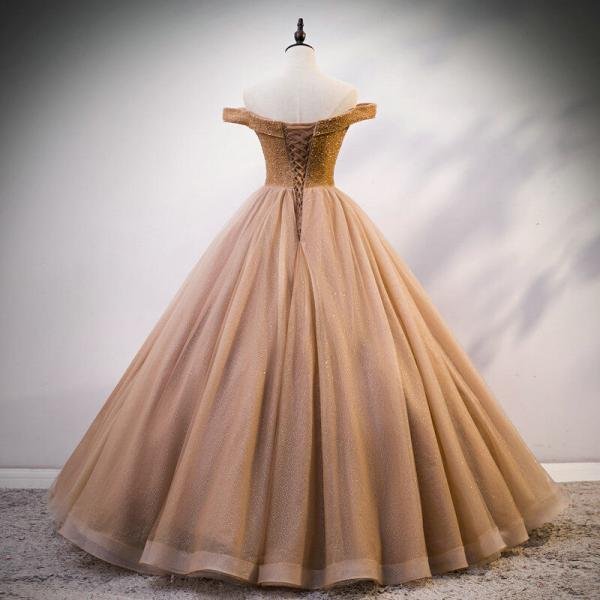 off the shoulder quinceanera dress 1216-005