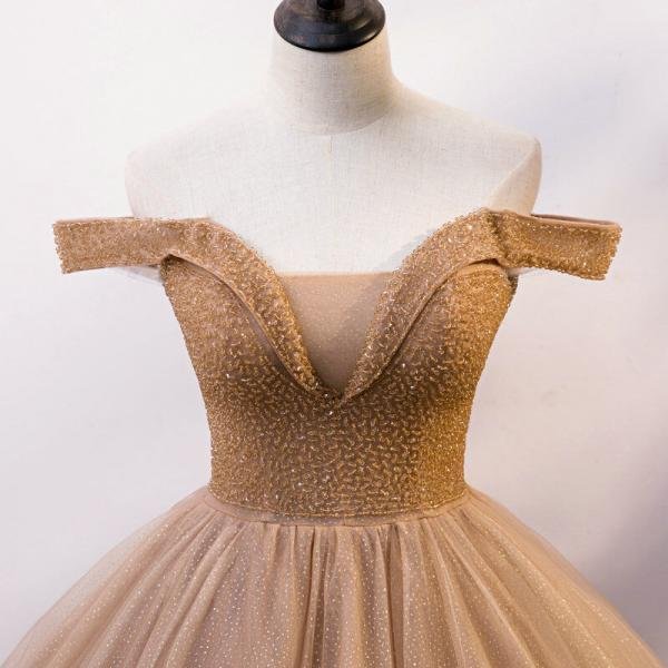 off the shoulder quinceanera dress 1216-006