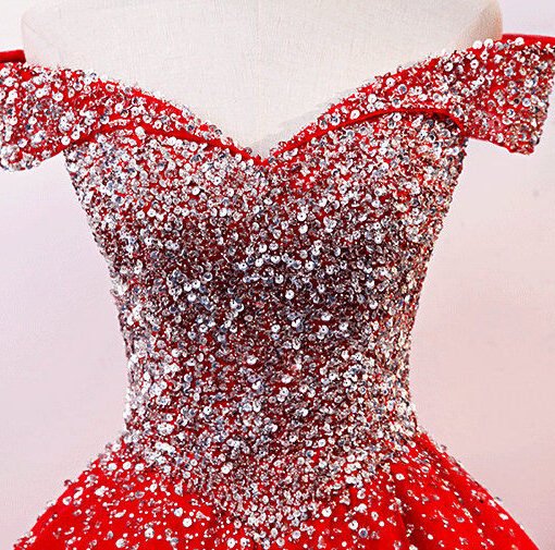 red quinceanera dress 1218-001