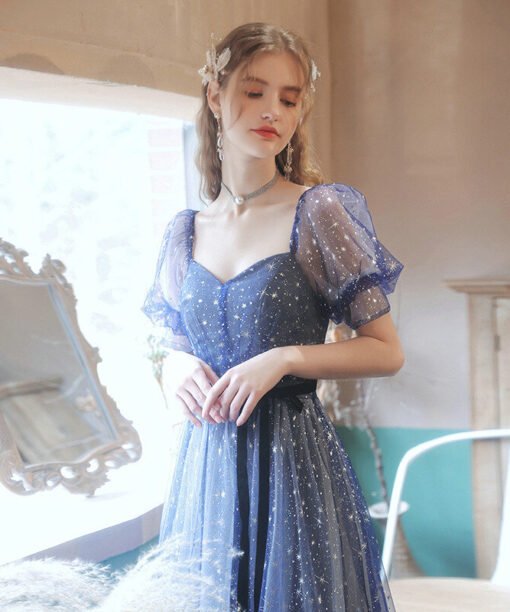 blue sparkly formal dress 1121003