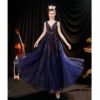 cheap blue prom dress 1233-005