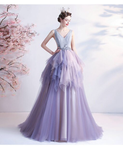 lavender prom dress 1236-007