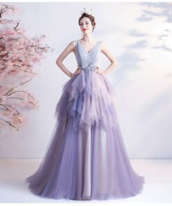 lavender prom dress 1236-008