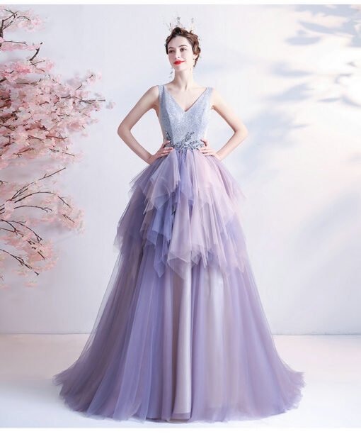 lavender prom dress 1236-008