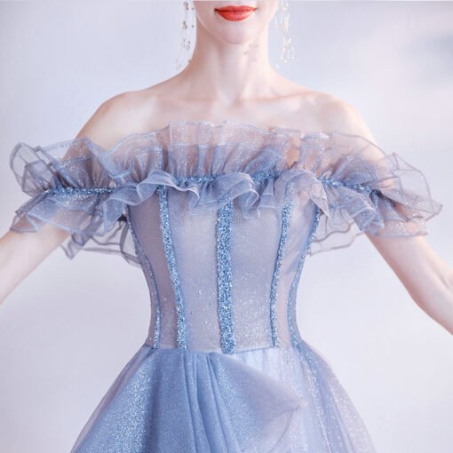 light blue princess gown 1230-005