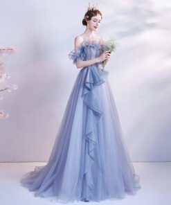 light blue princess gown 1230-006