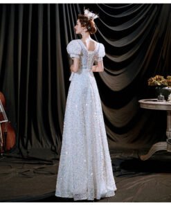 white sparkly prom dress-008