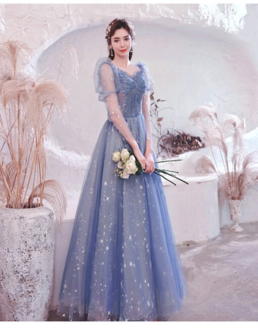 blue pageant dress 1245-006