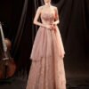 blush pink prom dress 1244-005