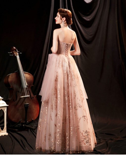 blush pink prom dress 1244-008
