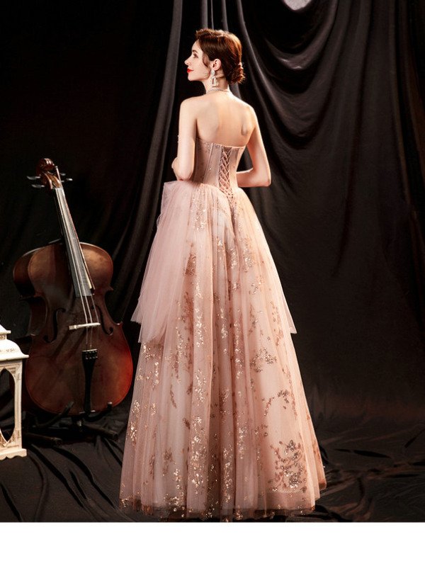 blush pink prom dress 1244-008
