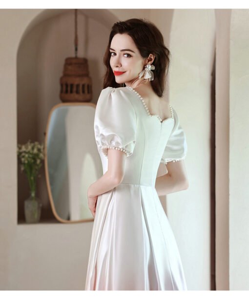 white and red prom dress 1239-007