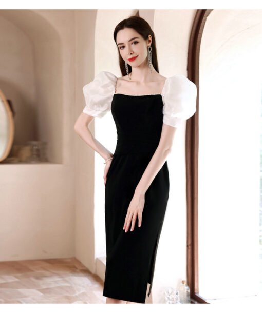 black party dress 1259-001