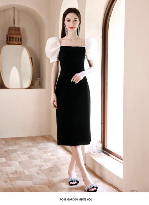 black party dress 1259-003