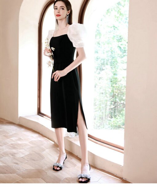 black party dress 1259-004
