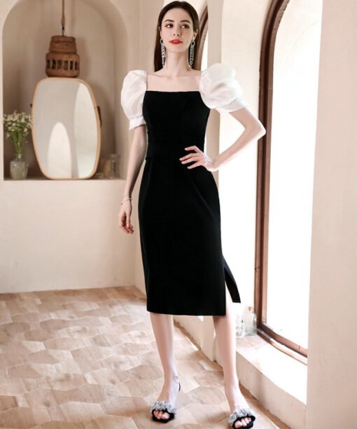 black party dress 1259-005