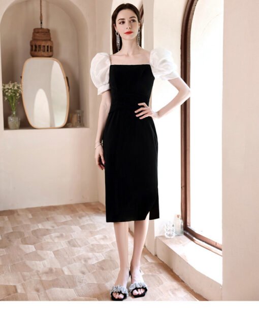 black party dress 1259-007