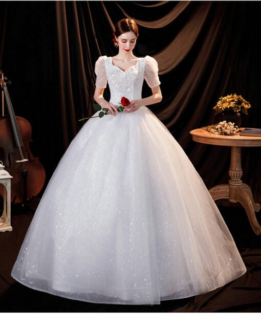 bling wedding dress 1254-006