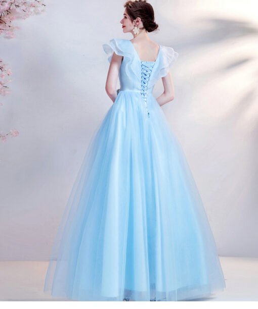 light blue princess prom dress-001