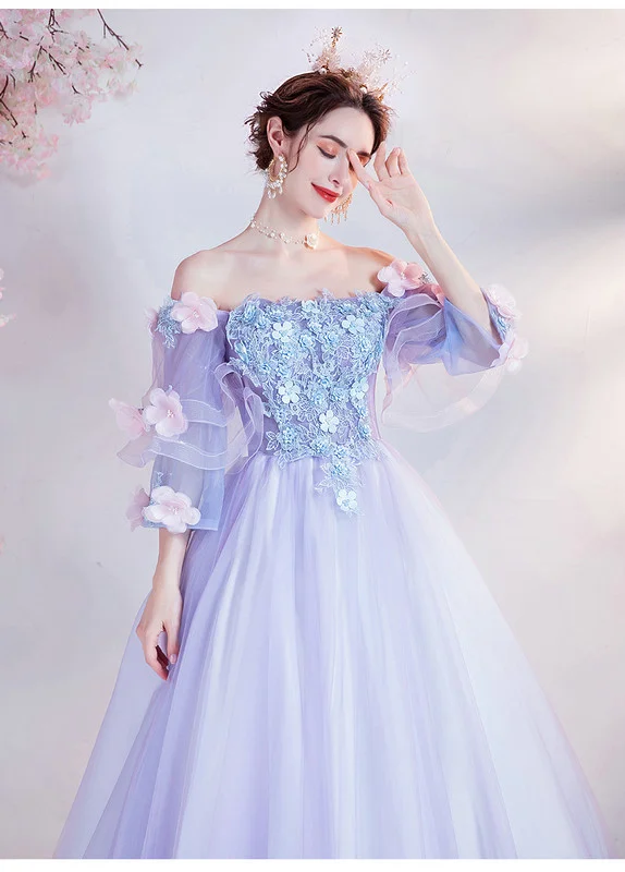 purple prom dress 1271-007