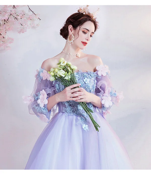 purple prom dress 1271-008