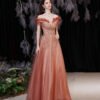 red formal dress 1248-006
