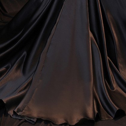 satin black prom dress 1269-003