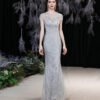 silver mermaid dress 1265-005