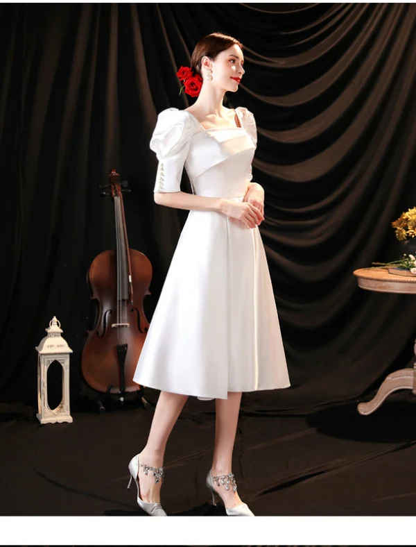 white satin cocktail 1256-004