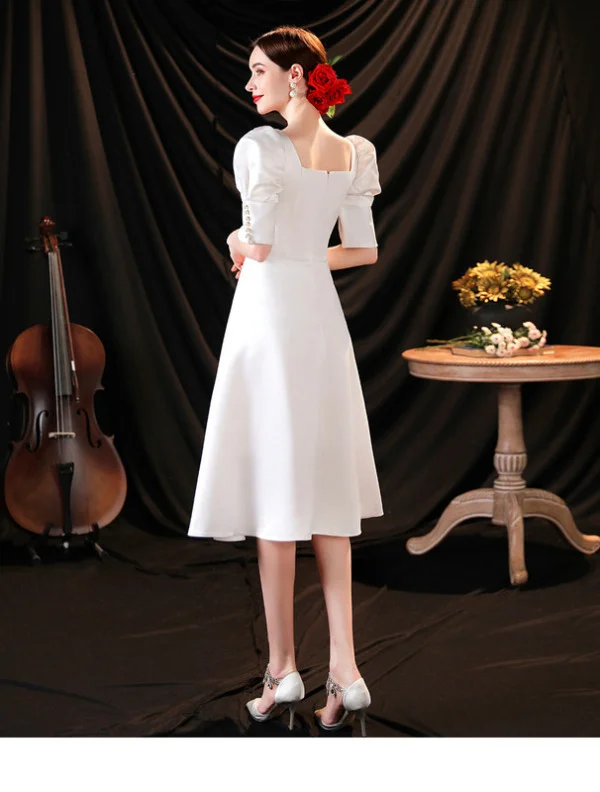 white satin cocktail 1256-005