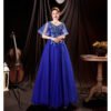 dark blue prom dress 1292-004