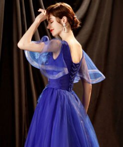 dark blue prom dress 1292-005