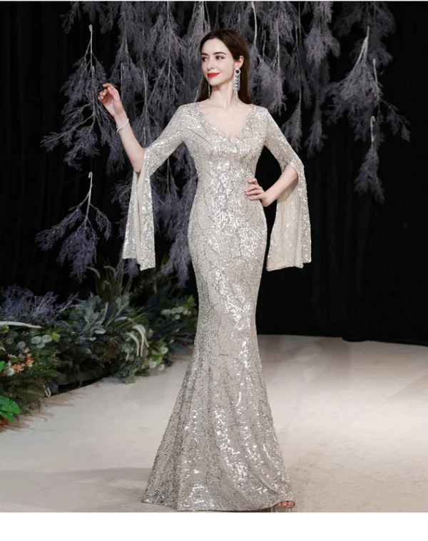 evening gowns with capes 1295-005