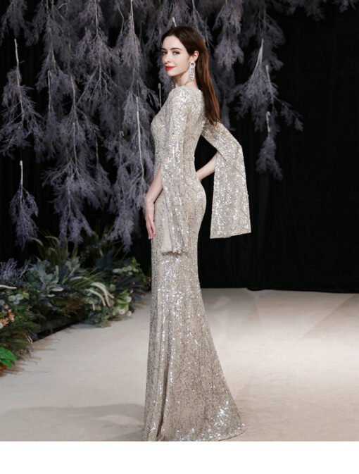 evening gowns with capes 1295-008