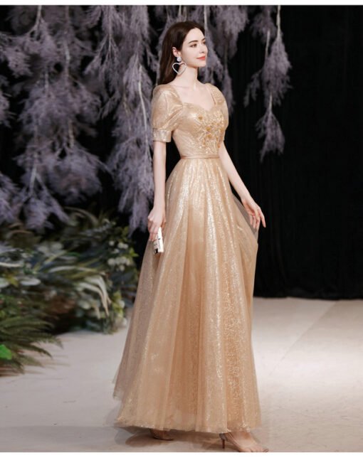 gold formal dresses plus size 1280-005