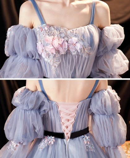 long sleeve quinceanera dress 1297-004