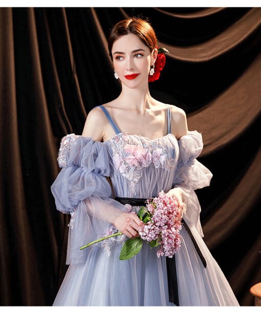 long sleeve quinceanera dress 1297-008