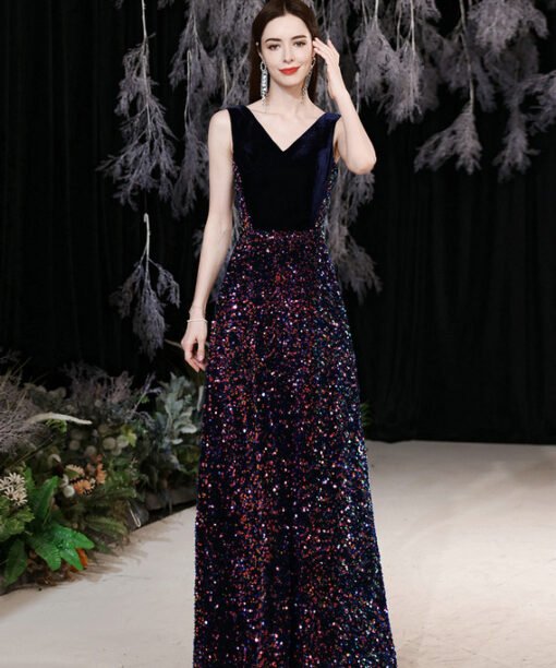 red and black dress 1301-006