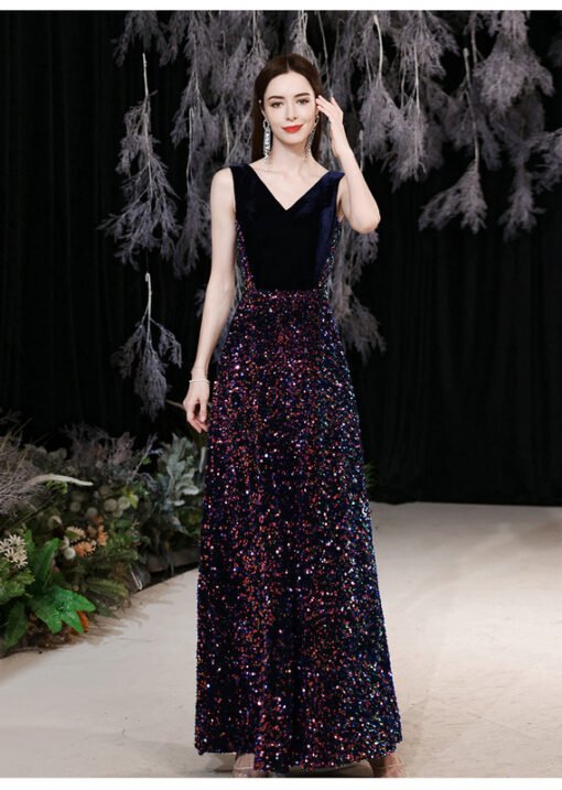red and black dress 1301-006